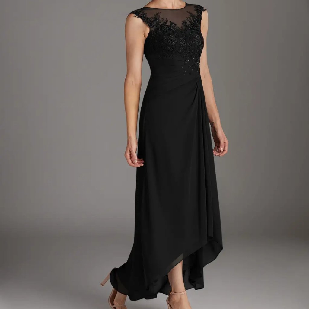 Azazie Endora Dress In Black Size A12